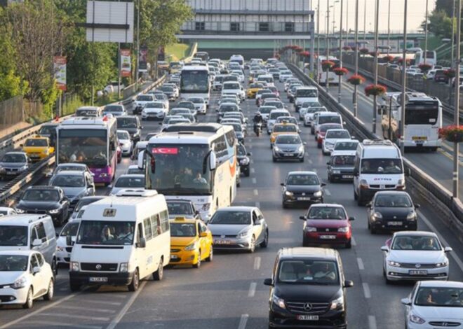 Ekim ayında 209 bin 401 taşıtın trafiğe kaydı yapıldı